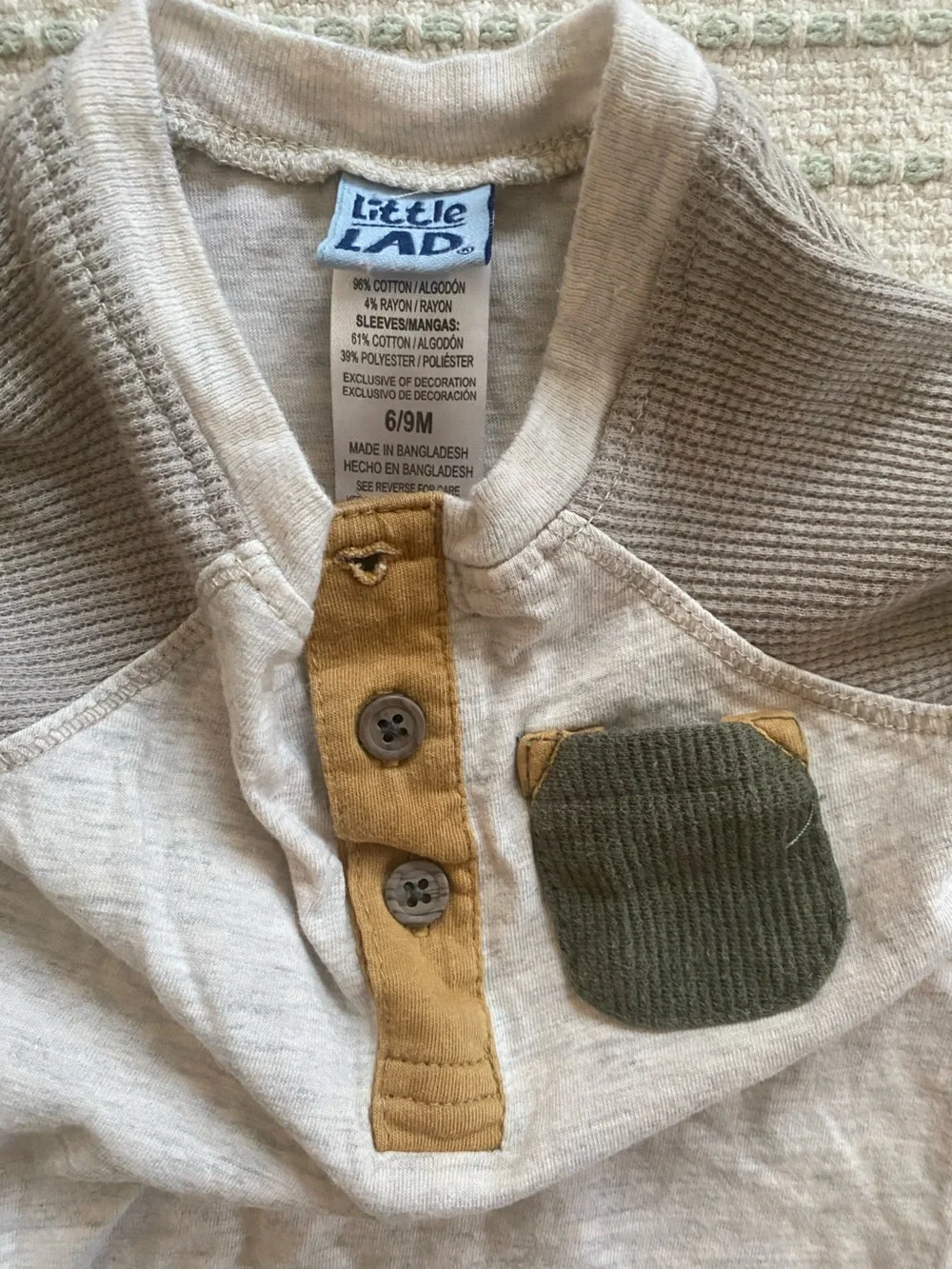 Set of 3 Baby Clothes 6-9 Months